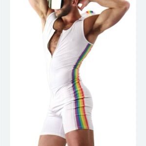 Glimms Men’s Rainbow Jumpsuit